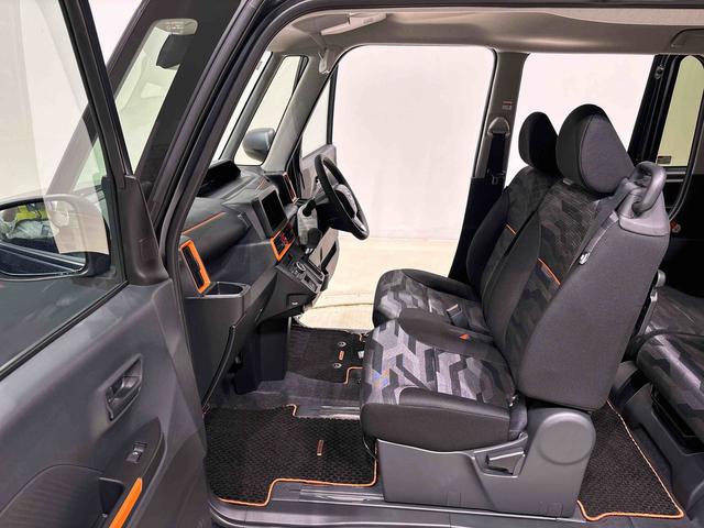 タントファンクロスターボ　シートヒーター　両側パワースライドドアオートライト　オートエアコン　プッシュボタンスタート　キーフリーシステム　シートヒーター　シートリフター　両側パワースライドドア予約オープン機能　オート電動格納機能付きミラー（広島県）の中古車