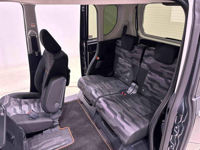 タントファンクロスターボ　シートヒーター　両側パワースライドドアオートライト　オートエアコン　プッシュボタンスタート　キーフリーシステム　シートヒーター　シートリフター　両側パワースライドドア予約オープン機能　オート電動格納機能付きミラー（広島県）の中古車