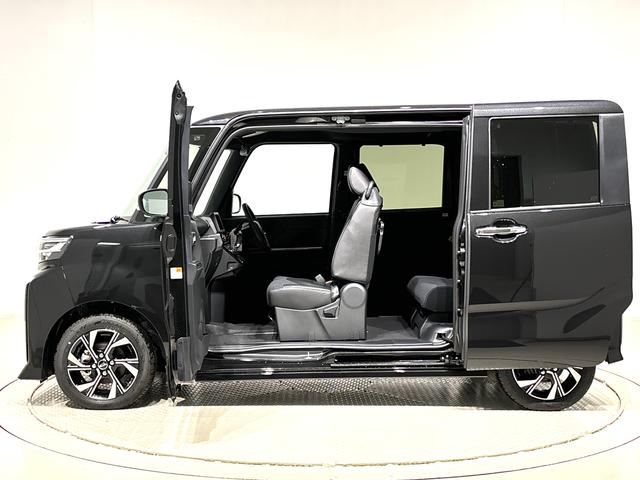 タントカスタムＸ　バックモニター対応カメラ　シートヒーターＬＥＤオートライト　パワースライドドアウェルカムオープン機能　電動パーキングブレーキ　運転席助手席シートヒーター　アルミホイール　キーフリーシステム　　オート電動格納式ドアミラー（広島県）の中古車