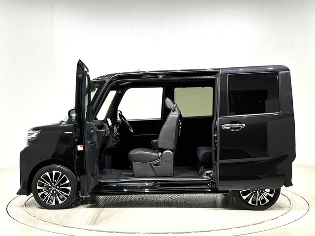 タントカスタムRS 9インチディスプレイオーディオ・バックカメラLEDオートライト パワースライドドアウェルカムオープン機能 オート電動格納式ドアミラー 助手席ロングスライド 助手席イージークローザー アルミホイール キーフリーシステム(広島県)の中古車