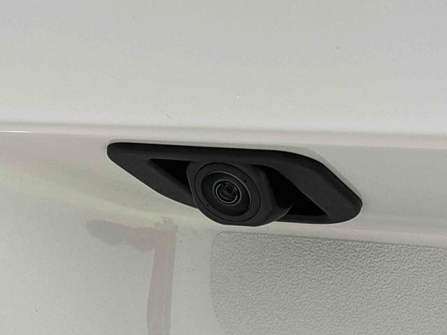 ムーヴキャンバスストライプスＧターボ　バックモニター　電動パーキングブレーキＬＥＤオートライト・フォグランプ　電動パーキングブレーキ　プッシュボタンスタート　セキュリティアラーム　バックカメラ　両側パワースライドドアウエルカムオープン機能　オート電動格納式ドアミラー（広島県）の中古車