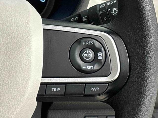 ムーヴキャンバスストライプスＧターボ　バックモニター　電動パーキングブレーキＬＥＤオートライト・フォグランプ　電動パーキングブレーキ　プッシュボタンスタート　セキュリティアラーム　バックカメラ　両側パワースライドドアウエルカムオープン機能　オート電動格納式ドアミラー（広島県）の中古車