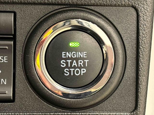 ムーヴキャンバスストライプスＧターボ　バックモニター　電動パーキングブレーキＬＥＤオートライト・フォグランプ　電動パーキングブレーキ　プッシュボタンスタート　セキュリティアラーム　バックカメラ　両側パワースライドドアウエルカムオープン機能　オート電動格納式ドアミラー（広島県）の中古車