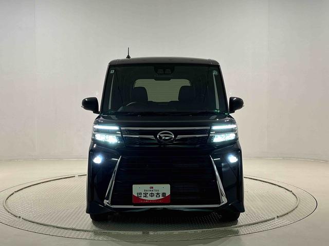 タントカスタムＸ　運転席・助手席シートヒーター　キーフリーシステム純正ナビ装着用アップグレードパック　運転席シートリフター　チルトステアリング　格納式リヤドアサンシェード　ヘッドランプ自動消灯システム（広島県）の中古車