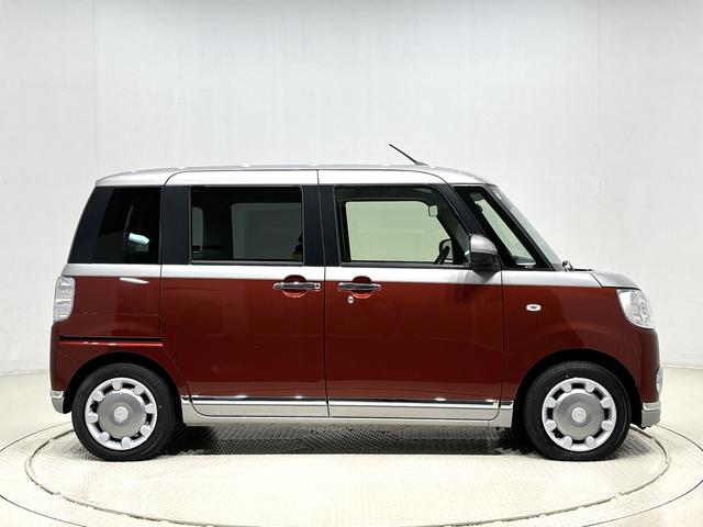 ムーヴキャンバスＧブラックインテリアＶＳ　ＳＡIIIＬＥＤヘッドランプ・フォグランプ　置き楽ボックス　オートライト　プッシュボタンスタート　セキュリティアラーム　パノラマモニター対応カメラ　両側パワースライドドア（広島県）の中古車