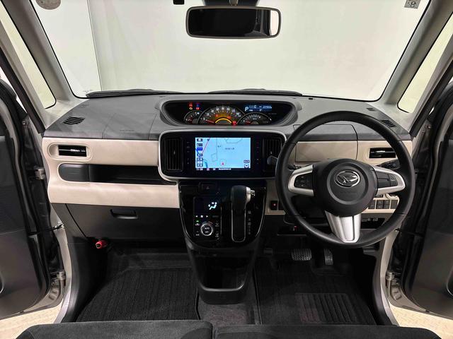 ムーヴキャンバスＧブラックインテリアＶＳ　ＳＡIIIＬＥＤヘッドランプ・フォグランプ　置き楽ボックス　オートライト　プッシュボタンスタート　セキュリティアラーム　パノラマモニター対応カメラ　両側パワースライドドア（広島県）の中古車