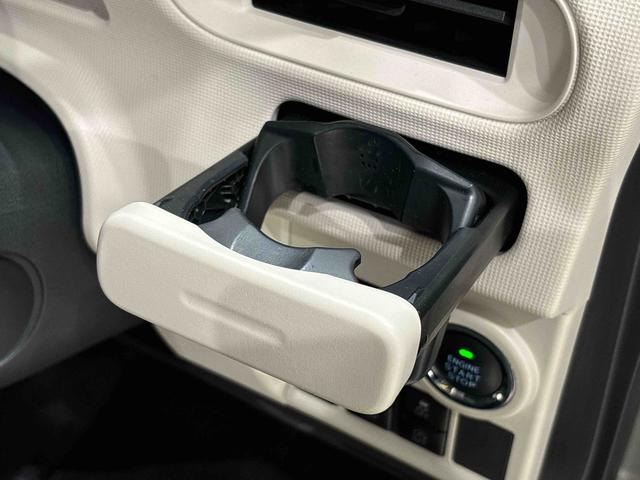 ムーヴキャンバスＧブラックインテリアＶＳ　ＳＡIIIＬＥＤヘッドランプ・フォグランプ　置き楽ボックス　オートライト　プッシュボタンスタート　セキュリティアラーム　パノラマモニター対応カメラ　両側パワースライドドア（広島県）の中古車