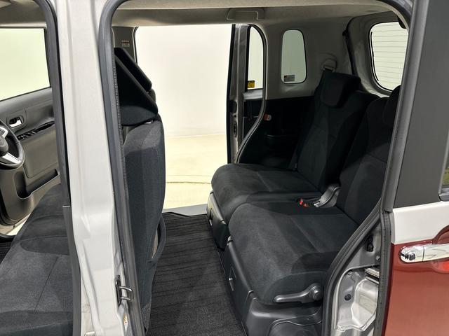 ムーヴキャンバスＧブラックインテリアＶＳ　ＳＡIIIＬＥＤヘッドランプ・フォグランプ　置き楽ボックス　オートライト　プッシュボタンスタート　セキュリティアラーム　パノラマモニター対応カメラ　両側パワースライドドア（広島県）の中古車