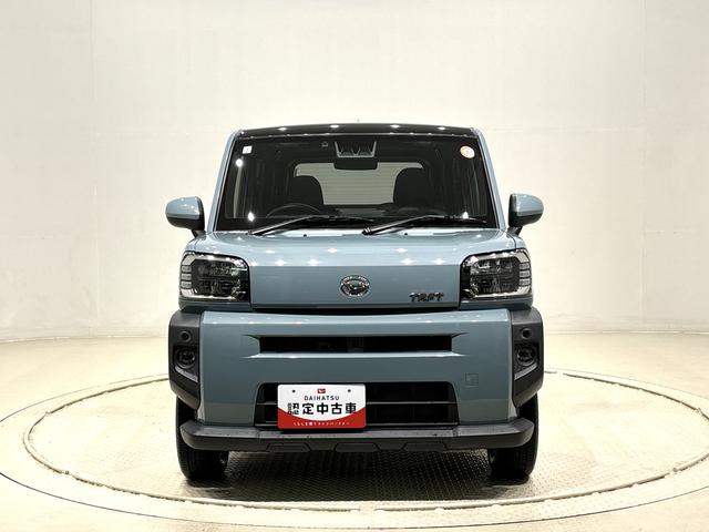 タフトＧターボ　カーナビ　バックモニター　ＥＴＣ　キーフリー運転席・助手席シートヒーター　オートエアコン　電動パーキングブレーキ　オートライト　サイドエアバッグ　セキュリティーアラーム　純正１５インチアルミホイール　スカイフィールトップ（広島県）の中古車