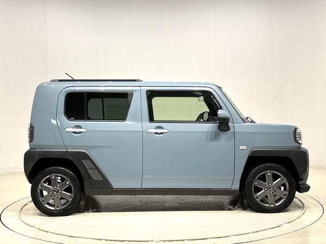 タフトＧターボ　カーナビ　バックモニター　ＥＴＣ　キーフリー運転席・助手席シートヒーター　オートエアコン　電動パーキングブレーキ　オートライト　サイドエアバッグ　セキュリティーアラーム　純正１５インチアルミホイール　スカイフィールトップ（広島県）の中古車