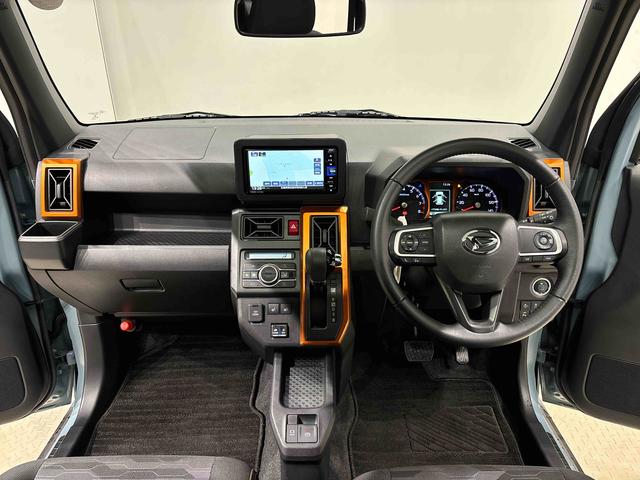タフトＧターボ　カーナビ　バックモニター　ＥＴＣ　キーフリー運転席・助手席シートヒーター　オートエアコン　電動パーキングブレーキ　オートライト　サイドエアバッグ　セキュリティーアラーム　純正１５インチアルミホイール　スカイフィールトップ（広島県）の中古車