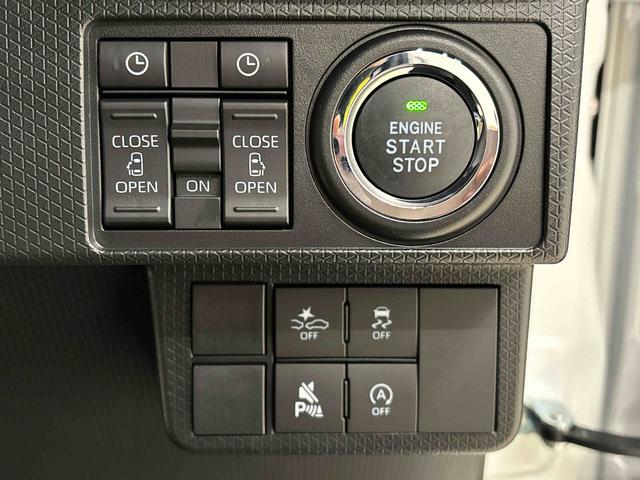 タントカスタムRS パノラマモニターLEDオートライト パワースライドドアウェルカムオープン機能 電動パーキングブレーキ 運転席助手席シートヒーター アルミホイール キーフリーシステム オート電動格納式ドアミラー(広島県)の中古車