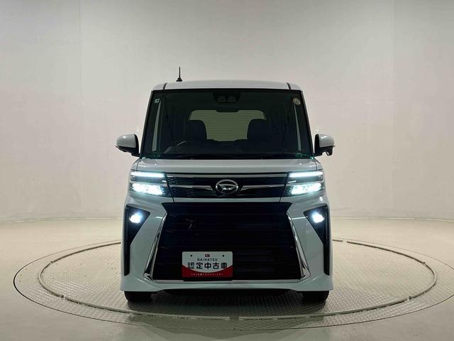 タントカスタムRS パノラマモニターLEDオートライト パワースライドドアウェルカムオープン機能 電動パーキングブレーキ 運転席助手席シートヒーター アルミホイール キーフリーシステム オート電動格納式ドアミラー(広島県)の中古車