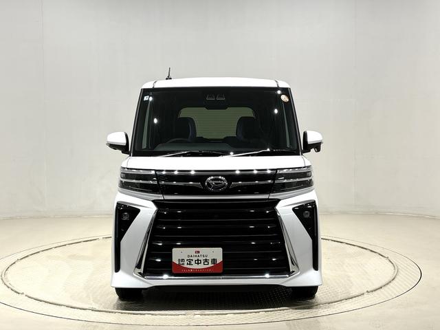 タントカスタムRS パノラマモニター対応 電動パーキングブレーキLEDオートライト パワースライドドアウェルカムオープン機能 オート電動格納式ドアミラー 助手席ロングスライド 助手席イージークローザー アルミホイール キーフリーシステム(広島県)の中古車