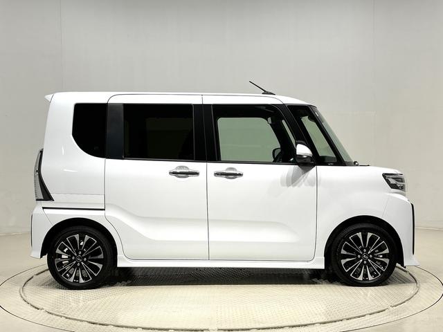 タントカスタムRS パノラマモニター対応 電動パーキングブレーキLEDオートライト パワースライドドアウェルカムオープン機能 オート電動格納式ドアミラー 助手席ロングスライド 助手席イージークローザー アルミホイール キーフリーシステム(広島県)の中古車