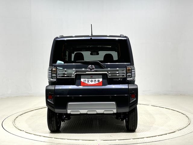 タフトＧターボ　クロムベンチャー　シートヒータースカイフィールトップ　クロムパック　メッキパック　シルバーアンダーガーニッシュ　インテリアアクセント　ＬＥＤオートハイビーム＆フォグランプ　電動パーキングブレーキ　バックカメラ　アルミホイール（広島県）の中古車