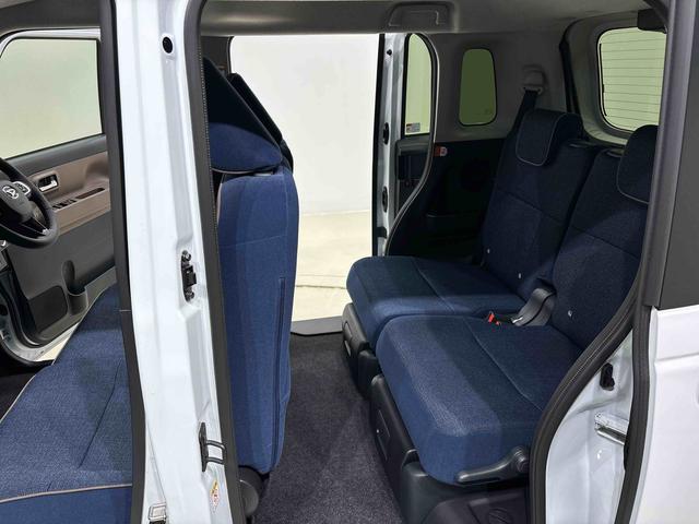 ムーヴキャンバスセオリーＧターボ　シートヒーター　バックモニター対応カメラＬＥＤオートライト・フォグランプ　電動パーキングブレーキ　プッシュボタンスタート　セキュリティアラーム　バックカメラ　両側パワースライドドアウエルカムオープン機能　オート電動格納式ドアミラー（広島県）の中古車