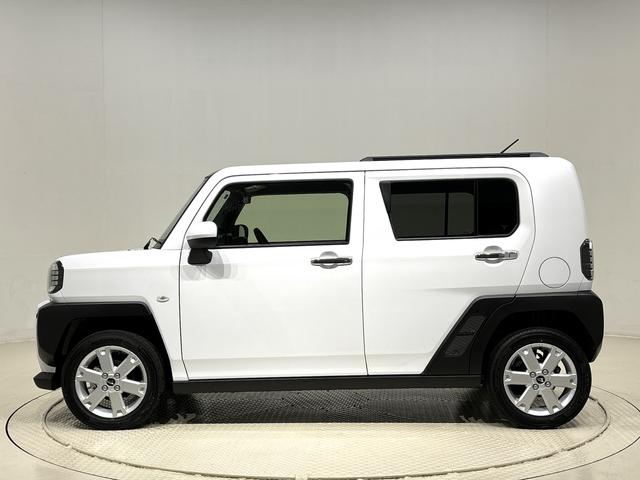 タフトＧ　クロムベンチャー　バックモニター対応カメラスカイフィールトップ　クロムパック　メッキパック　シルバーアンダーガーニッシュ　インテリアアクセント　ＬＥＤオートライト＆フォグランプ　電動パーキングブレーキ　バックカメラ　アルミホイール（広島県）の中古車