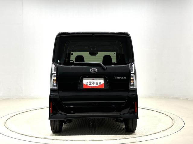 タントカスタムＲＳ　バックモニター対応カメラＬＥＤオートライト　パワースライドドアウェルカムオープン機能　電動パーキングブレーキ　運転席助手席シートヒーター　アルミホイール　キーフリーシステム　　オート電動格納式ドアミラー（広島県）の中古車