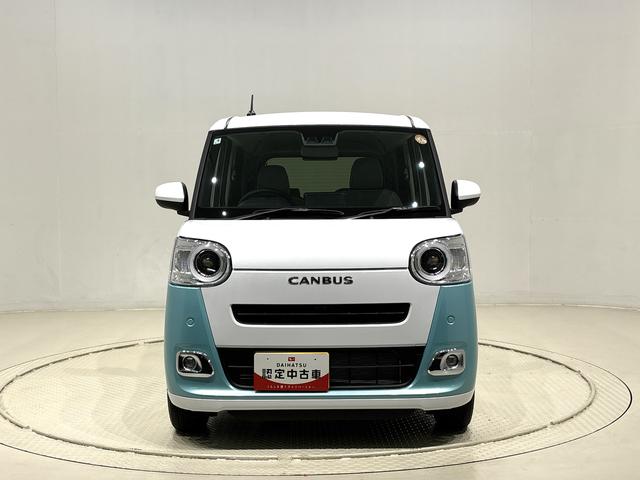 ムーヴキャンバスストライプスＧ　運転席・助手席シートヒーター　キーフリー（広島県）の中古車