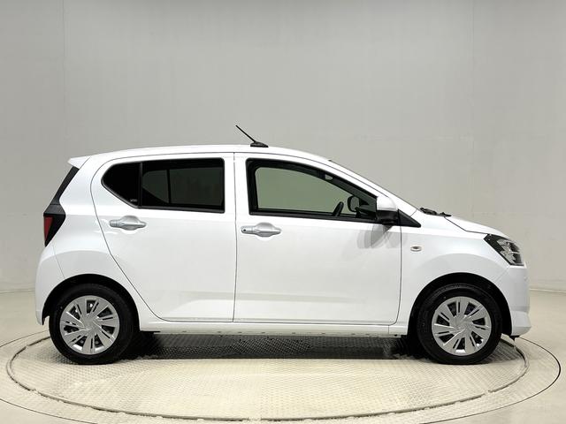 ミライースＸ　ＳＡIII　バックモニター対応カメラＬＥＤヘッドランプ　セキュリティアラーム　コーナーセンサー　フルホイールキャップ　キーレスエントリー　電動格納式ドアミラー　ショツピングフック　マニュアルエアコン（広島県）の中古車