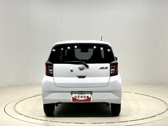 ミライースＸ　ＳＡIII　バックモニター対応カメラＬＥＤヘッドランプ　セキュリティアラーム　コーナーセンサー　フルホイールキャップ　キーレスエントリー　電動格納式ドアミラー　ショツピングフック　マニュアルエアコン（広島県）の中古車