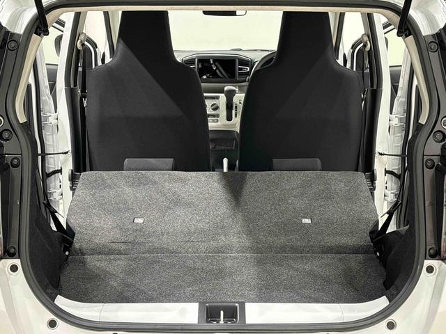 ミライースＸ　ＳＡIII　バックモニター対応カメラＬＥＤヘッドランプ　セキュリティアラーム　コーナーセンサー　フルホイールキャップ　キーレスエントリー　電動格納式ドアミラー　ショツピングフック　マニュアルエアコン（広島県）の中古車