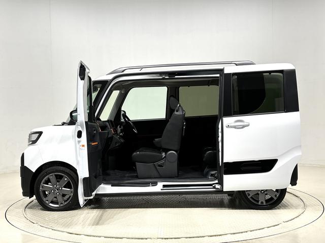 タントファンクロスターボLEDオートライト パワースライドドアウェルカムオープン機能 オート電動格納式ドアミラー 助手席ロングスライド 助手席イージークローザー 運転席助手席シートヒーター アルミホイール(広島県)の中古車