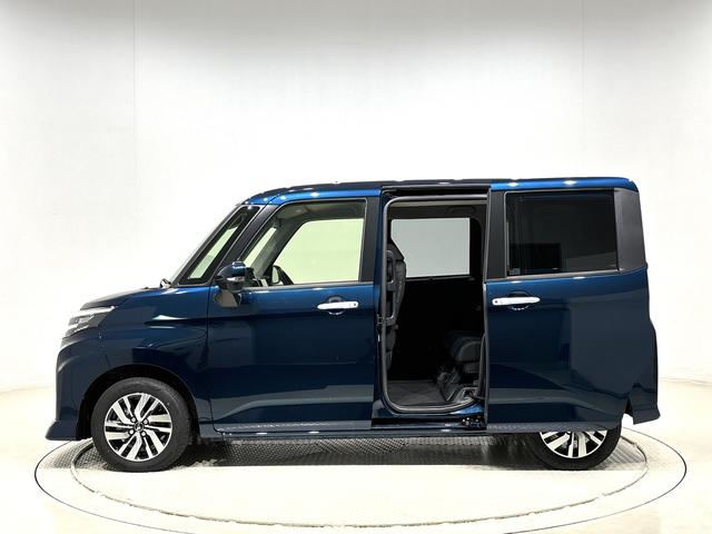 トールカスタムＧ　９インチディスプレイオーディオ　バックカメラＬＥＤヘッドランプ・フォグランプ　　１４インチアルミホイール　オートライト　プッシュボタンスタート　クルーズコントロール　　コーナーセンサー　パワースライドドア　キーフリーシステム（広島県）の中古車