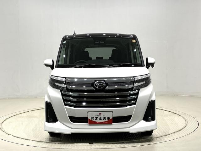 トールカスタムＧ　９インチディスプレイオーディオ・カメラＬＥＤヘッドランプ・フォグランプ　　１４インチアルミホイール　オートライト　プッシュボタンスタート　クルーズコントロール　　コーナーセンサー　パワースライドドア　キーフリーシステム（広島県）の中古車