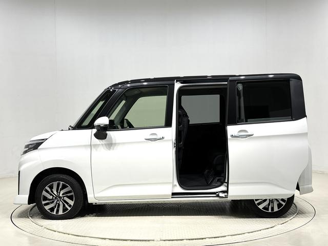 トールカスタムＧ　９インチディスプレイオーディオ・カメラＬＥＤヘッドランプ・フォグランプ　　１４インチアルミホイール　オートライト　プッシュボタンスタート　クルーズコントロール　　コーナーセンサー　パワースライドドア　キーフリーシステム（広島県）の中古車