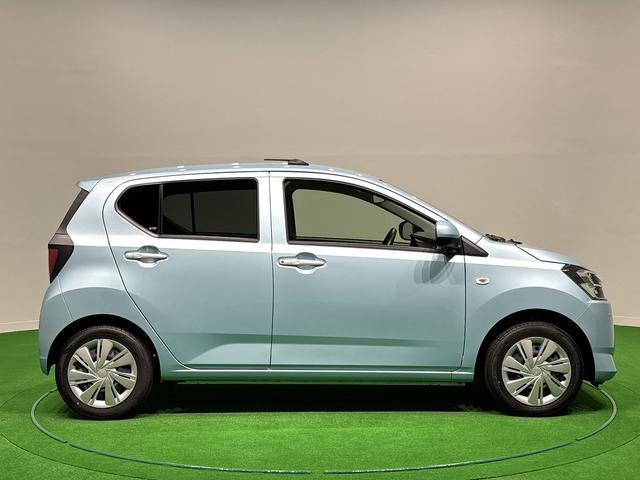 ミライースX SAIII バックモニター対応カメラ コーナーセンサーLEDヘッドランプ セキュリティアラーム コーナーセンサー 14インチフルホイールキャップ キーレスエントリー 電動格納式ドアミラー ショツピングフック マニュアルエアコン(広島県)の中古車