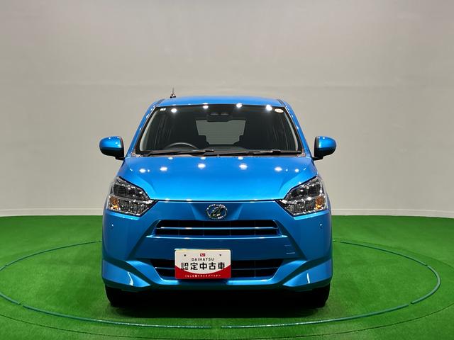 ミライースX SAIII バックカメラ コーナーセンサーLEDヘッドランプ セキュリティアラーム コーナーセンサー 14インチフルホイールキャップ キーレスエントリー 電動格納式ドアミラー ショツピングフック マニュアルエアコン(広島県)の中古車
