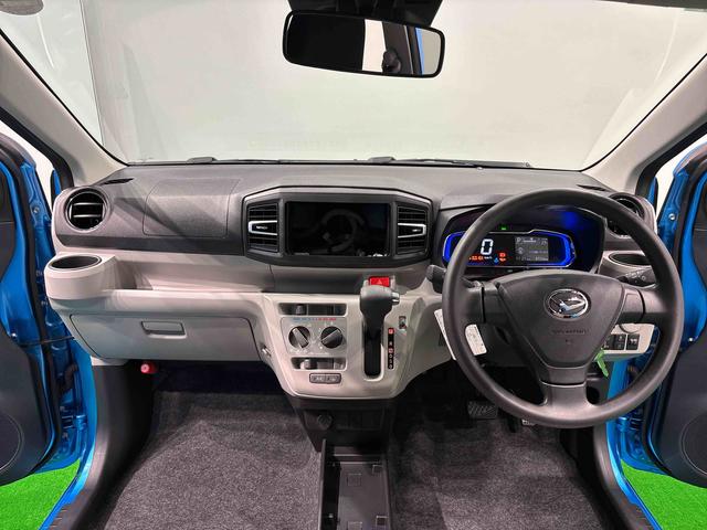 ミライースX SAIII バックカメラ コーナーセンサーLEDヘッドランプ セキュリティアラーム コーナーセンサー 14インチフルホイールキャップ キーレスエントリー 電動格納式ドアミラー ショツピングフック マニュアルエアコン(広島県)の中古車