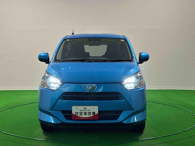 ミライースX SAIII バックカメラ コーナーセンサーLEDヘッドランプ セキュリティアラーム コーナーセンサー 14インチフルホイールキャップ キーレスエントリー 電動格納式ドアミラー ショツピングフック マニュアルエアコン(広島県)の中古車