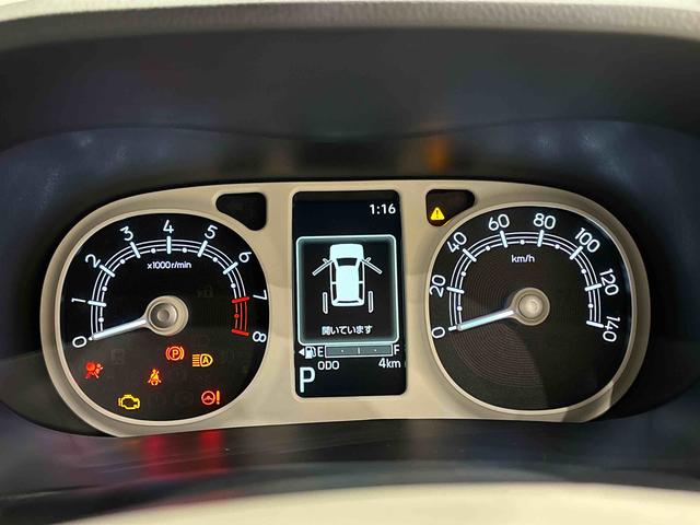 ムーヴキャンバスストライプスGターボLEDオートライト・フォグランプ 電動パーキングブレーキ プッシュボタンスタート セキュリティアラーム バックカメラ 両側パワースライドドアウエルカムオープン機能 オート電動格納式ドアミラー(広島県)の中古車