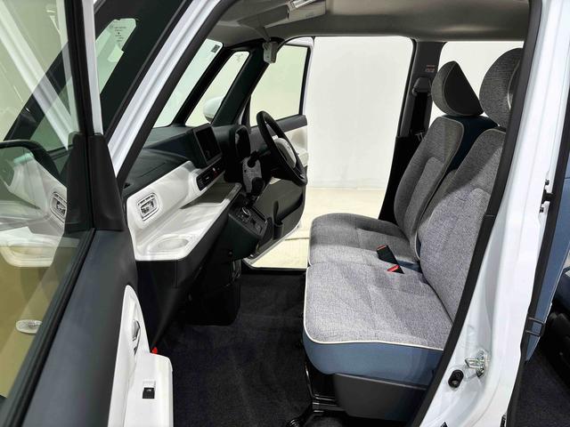 ムーヴキャンバスストライプスGターボLEDオートライト・フォグランプ 電動パーキングブレーキ プッシュボタンスタート セキュリティアラーム バックカメラ 両側パワースライドドアウエルカムオープン機能 オート電動格納式ドアミラー(広島県)の中古車