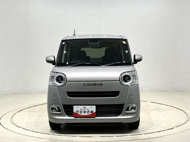 ムーヴキャンバスセオリーG バックカメラ付き 電動パーキングブレーキLEDオートライト・フォグランプ 電動パーキングブレーキ プッシュボタンスタート セキュリティアラーム バックカメラ 両側パワースライドドアウエルカムオープン機能 オート電動格納式ドアミラー(広島県)の中古車