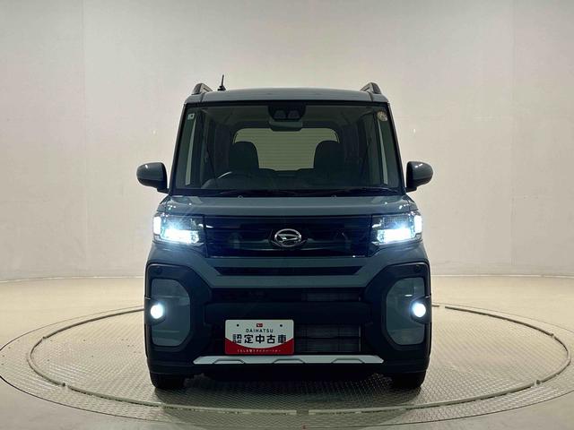 タントファンクロス バックモニター 電動パーキングブレーキLEDオートライト パワースライドドアウェルカムオープン機能 電動格納式ドアミラー 助手席ロングスライド 助手席イージークローザー セキュリティアラーム キーフリーシステム(広島県)の中古車