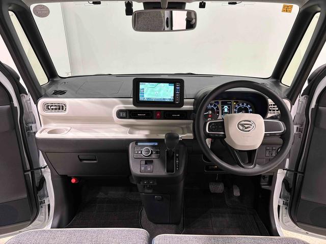 ムーヴキャンバスストライプスG パノラマモニター ナビ ETC ドラレコLEDオートライト・フォグランプ 電動パーキングブレーキ プッシュボタンスタート セキュリティアラーム 両側パワースライドドアウエルカムオープン機能 オート電動格納式ドアミラー(広島県)の中古車