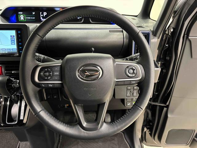 タントカスタムRSスタイルセレクション 社外ナビゲーション ETC純正ナビ装着用アップグレードパック 全車速追従機能付ACC 運転席・助手席シートヒーター 運転席ロングスライドシート 電動パーキングブレーキ オートブレーキホールド機能 キーフリーシステム(広島県)の中古車