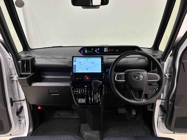 タントカスタムX 10インチナビゲーション バックカメラLEDオートライト パワースライドドアウェルカムオープン機能 電動パーキングブレーキ 運転席助手席シートヒーター アルミホイール(広島県)の中古車