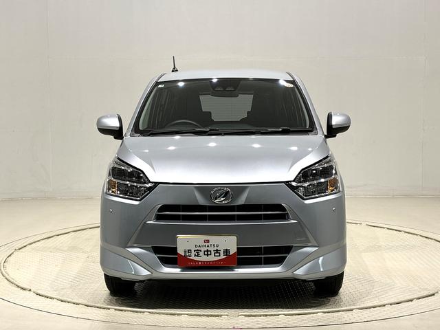 ミライースＸ　ＳＡIIIＬＥＤヘッドランプ　セキュリティアラーム　コーナーセンサー　１４インチフルホイールキャップ　キーレスエントリー　電動格納式ドアミラー　ショツピングフック　マニュアルエアコン（広島県）の中古車