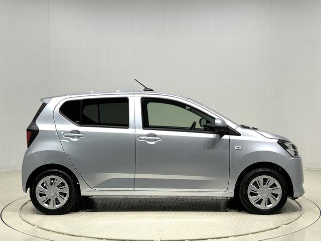 ミライースＸ　ＳＡIIIＬＥＤヘッドランプ　セキュリティアラーム　コーナーセンサー　１４インチフルホイールキャップ　キーレスエントリー　電動格納式ドアミラー　ショツピングフック　マニュアルエアコン（広島県）の中古車