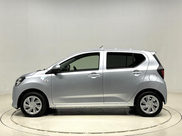 ミライースＸ　ＳＡIIIＬＥＤヘッドランプ　セキュリティアラーム　コーナーセンサー　１４インチフルホイールキャップ　キーレスエントリー　電動格納式ドアミラー　ショツピングフック　マニュアルエアコン（広島県）の中古車