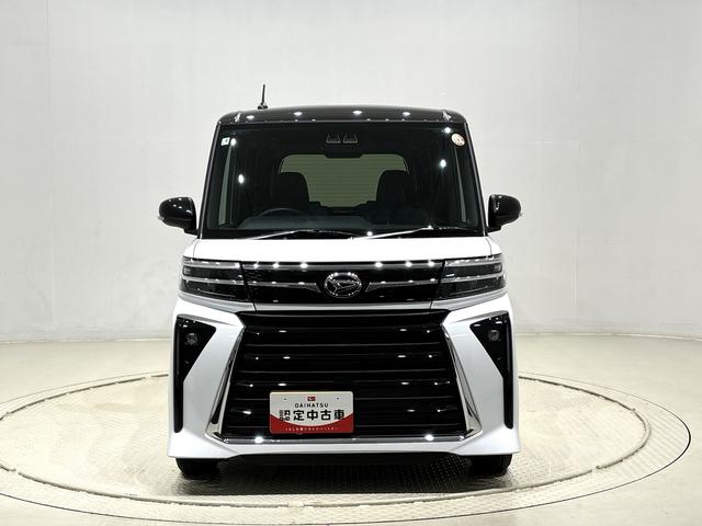 タントカスタムＸ　両側電動スライドドア　バックカメラ付前席シートヒーター　オートホールド機能付き電動パーキングブレーキ　ＬＥＤヘッドライト　ＬＥＤフォグランプ　オートライト　オートハイビーム　オーディオ操作用ステアリングスイッチ　ＳＲＳサイドエアバッグ（広島県）の中古車