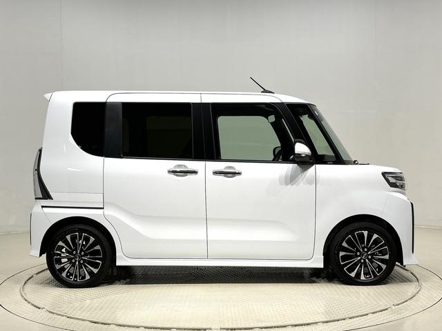 タントカスタムＲＳまごころ保証１２カ月　保証継承　ＬＥＤオートライト　パワースライドドアウェルカムオープン機能　オート電動格納式ドアミラー　助手席ロングスライド　助手席イージークローザー　アルミホイール（広島県）の中古車