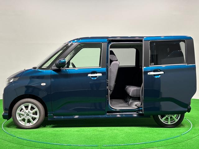 ムーヴG 左側パワースライドドア 電子パーキングブレーキ?EDオートハイビーム・フォグランプ 運転席シートリフター アルミホイール オートライト プッシュボタンスタート セキュリティアラーム 360°スーパーUV&IRカットガラス 電子パーキングブレーキ(広島県)の中古車