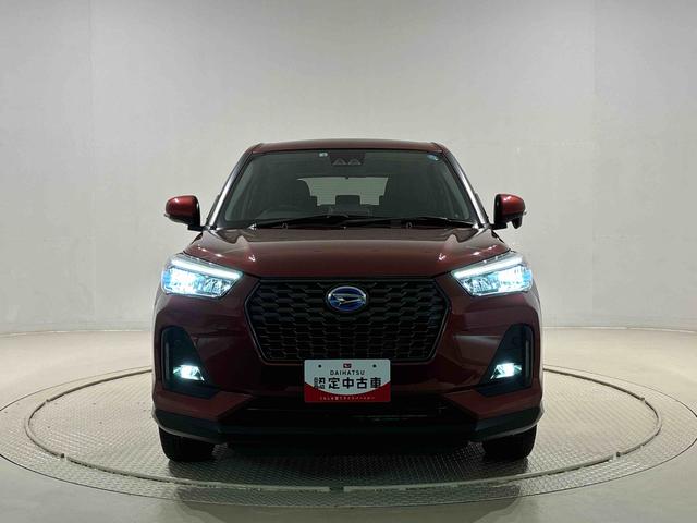 ロッキープレミアムＧ　ＨＥＶ　ＬＥＤヘッドライト・フォグランプバックモニター　電動パーキングブレーキ　運転席・助手席シートヒーター　プッシュボタンスタート　サイドエアバッグ　オートライト　オートエアコン　キーフリーシステム　純正アルミホイール（広島県）の中古車