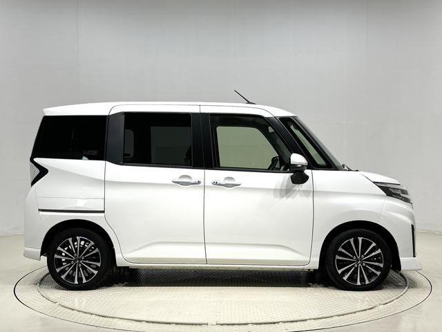 トールカスタムＧ　ターボ　９インチナビ　ＥＴＣ　バックモニターナビ　バックカメラ　ＥＴＣ　ＬＥＤヘッドランプ・フォグランプ　アルミホイール　オートライト　プッシュボタンスタート　クルーズコントロール　　コーナーセンサー　パワースライドドア　キーフリーシステム（広島県）の中古車